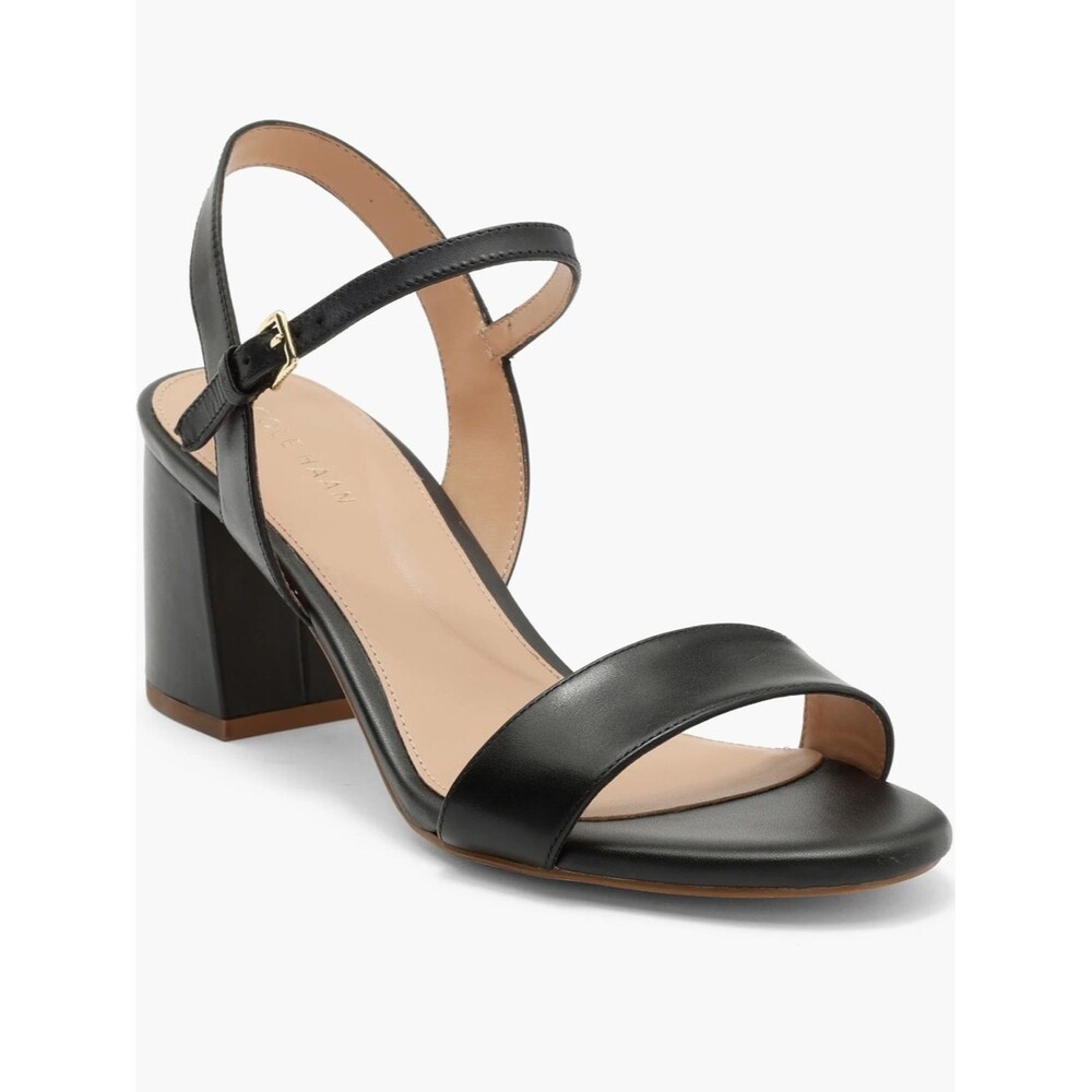 Cole Hahn Josie Leather Block Heel Sandals